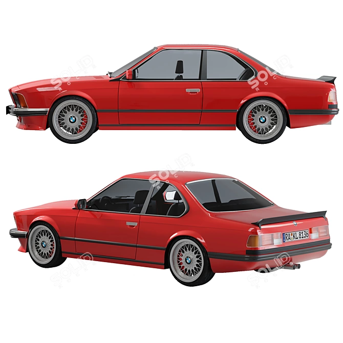 Sleek and Powerful BMW M6 3D model image 3