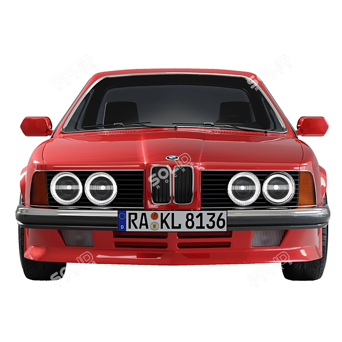 Sleek and Powerful BMW M6 3D model image 4