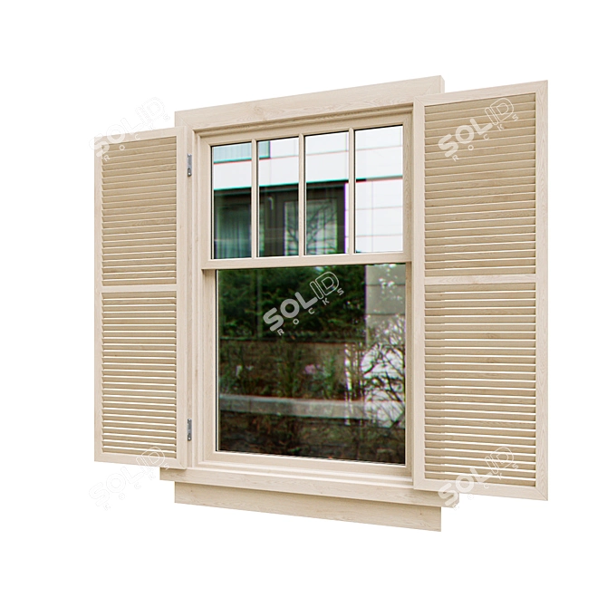 Title: Optimized Exterior Windows Pack 3D model image 6