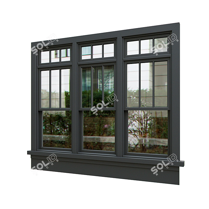 Optimized Exterior Windows v.11 3D model image 10