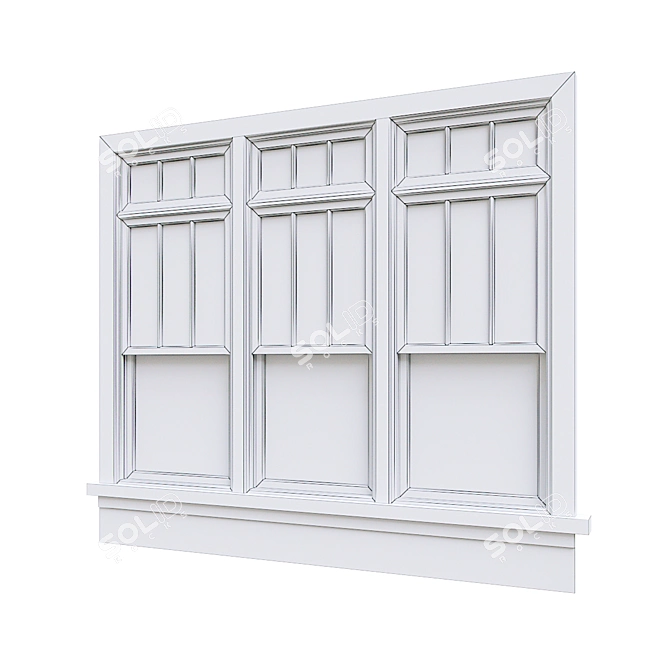 Optimized Exterior Windows v.11 3D model image 13