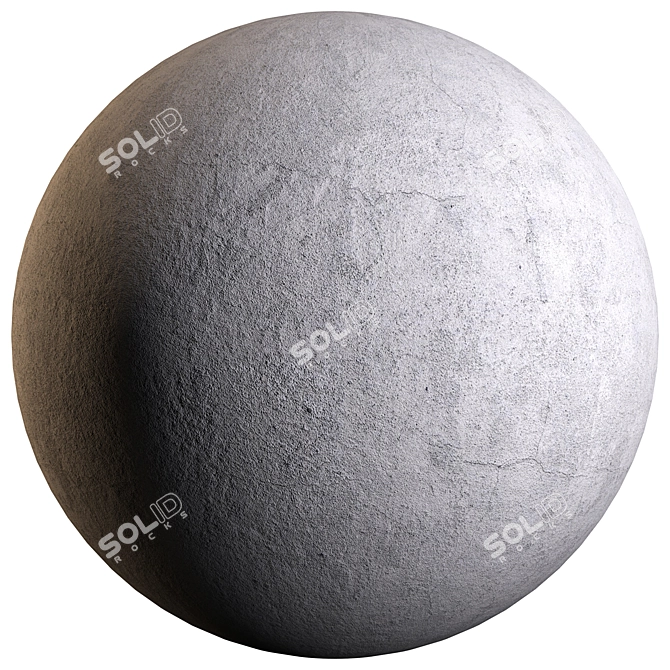 Corona Concrete Wall Texture 3D model image 3