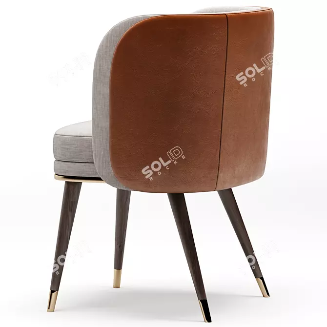 Elegant AMBROSE Chair for Stylish Living 3D model image 2
