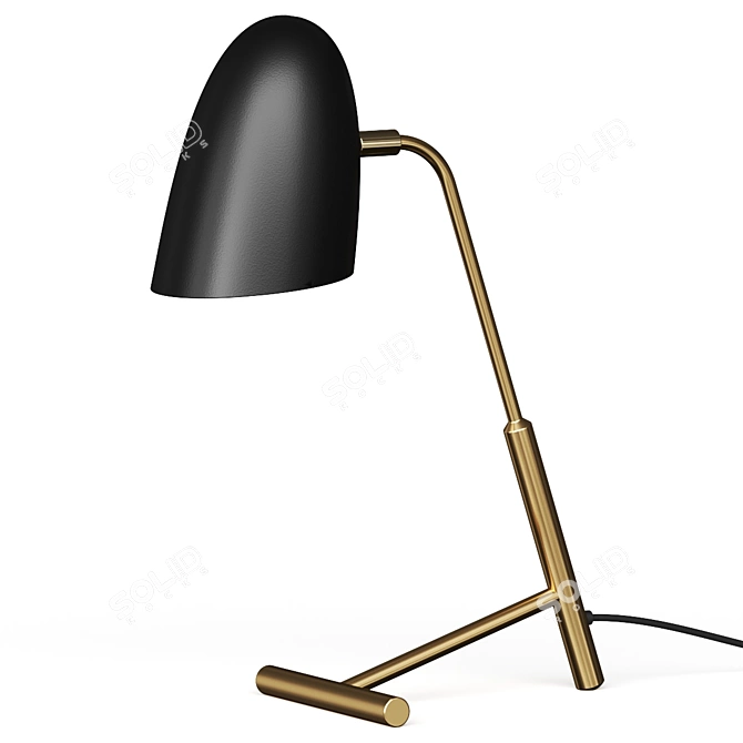 Elegant Cosmo Table Lamp 3D model image 1