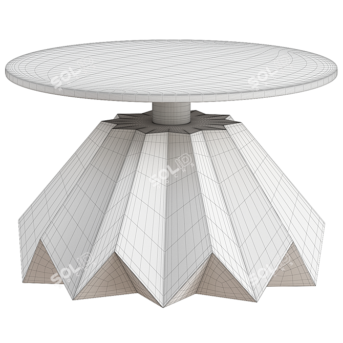 Modern Mabton Coffee Table 3D model image 2