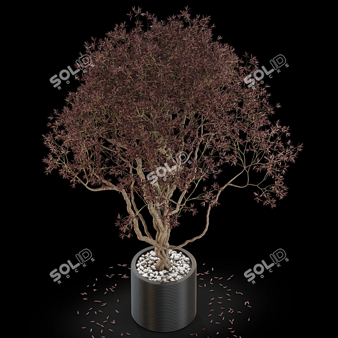 Green Oasis: Vibrant Plants Collection 3D model image 2