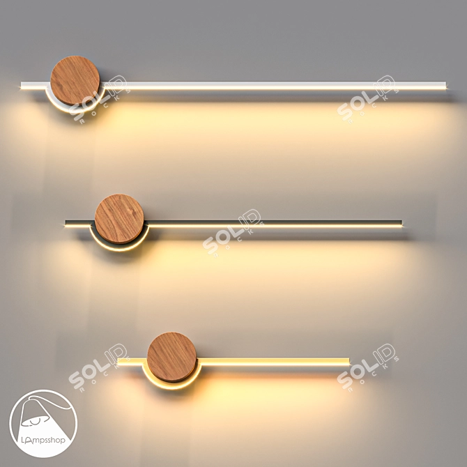 Zarie Sconce: Elegant Lighting Solution 3D model image 3