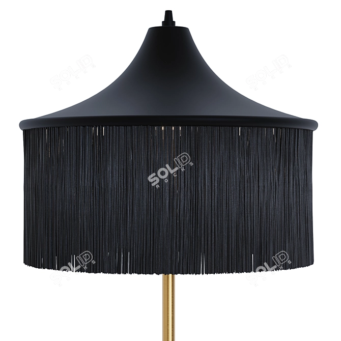 Fringe Floor Lamp by Pikartlights 3D model image 3