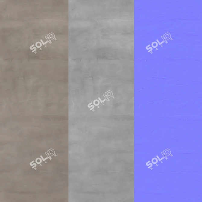 Premium Decorative Plaster Kit 3D model image 7