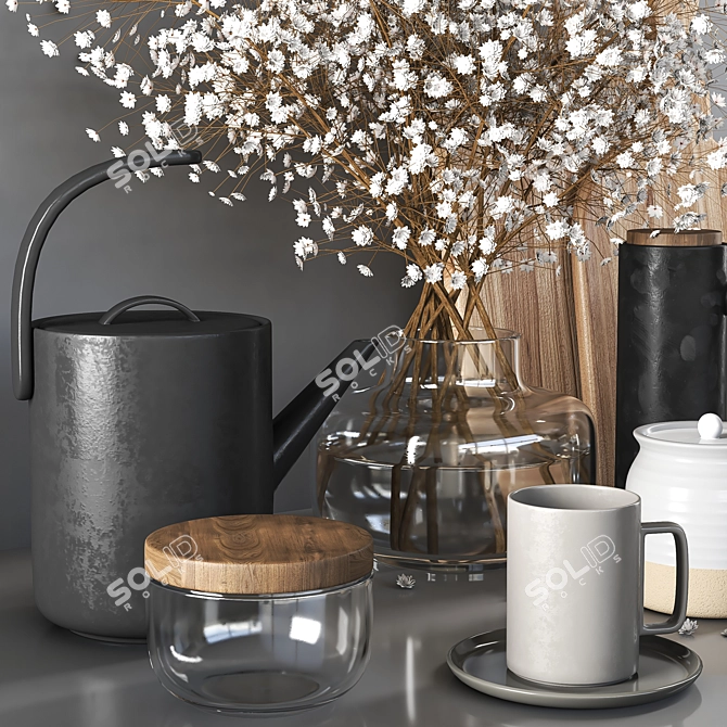 Kitchen Essentials Collection 3D model image 6