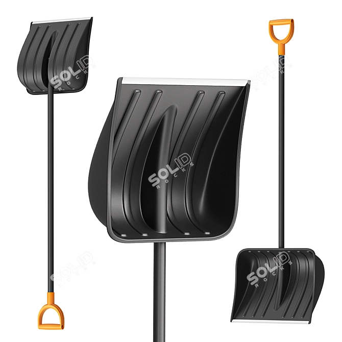 Snow Shovel: Efficient Snow Cleanup 3D model image 1