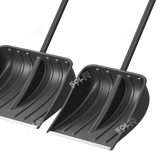 Snow Shovel: Efficient Snow Cleanup 3D model image 2