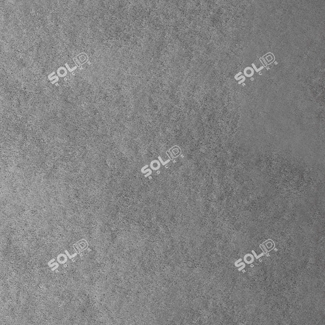 Seamless Concrete Material: High-Res Decorative Texture 3D model image 3