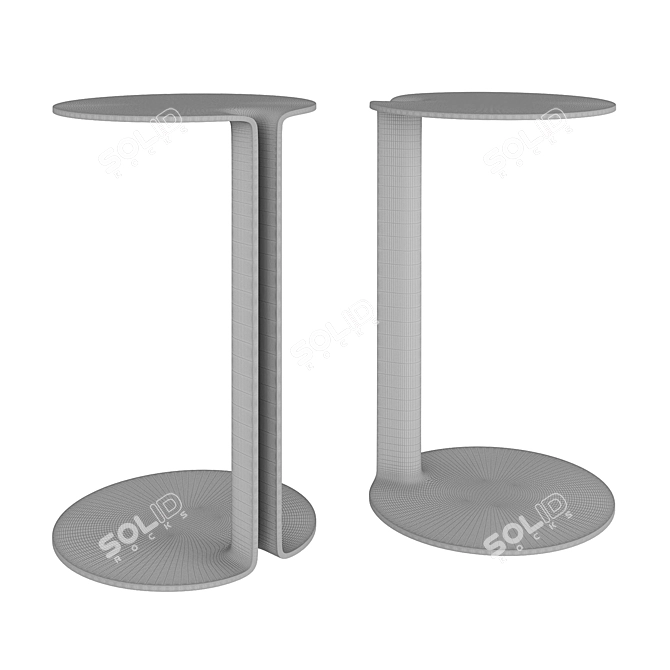 Stylepark Twin Tables: Versatile and Stylish 3D model image 4