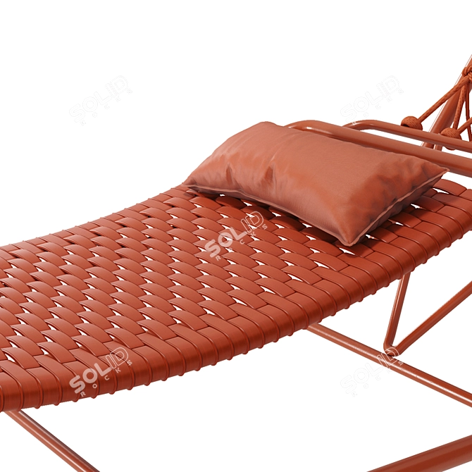 Relaxing Oasis: Hammock Jambo 3D model image 4