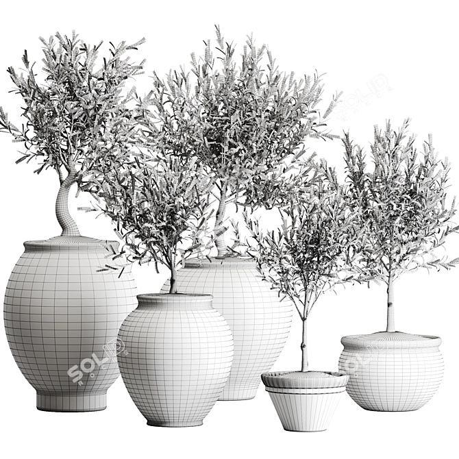 2015 Outdoor Plant Set: V-Ray, Corona, MAX 3D model image 6