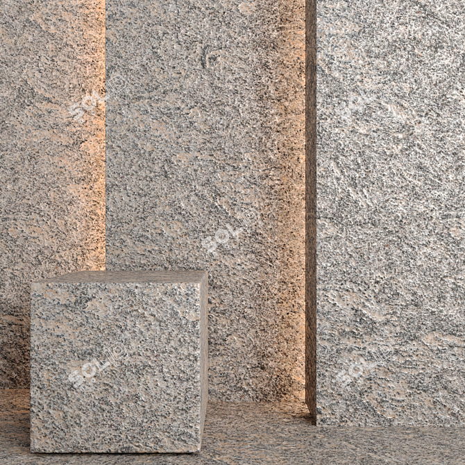 High-quality Stone Textures for 3D Rendering 3D model image 3