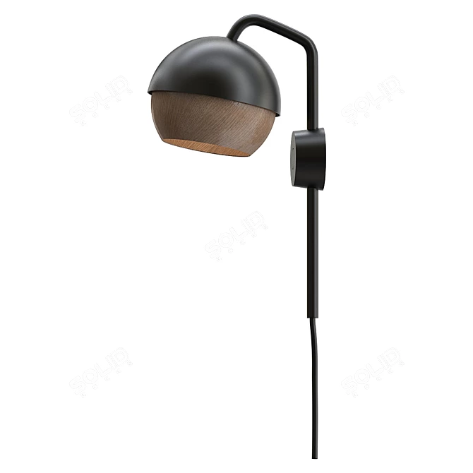 Ray Wall: Sleek, Stylish Lighting 3D model image 1