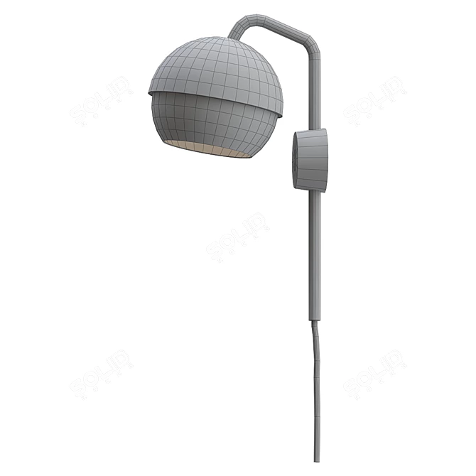 Ray Wall: Sleek, Stylish Lighting 3D model image 2