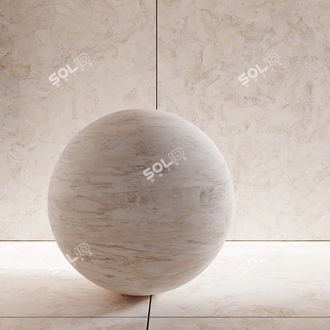 Himalayan Arctic Porcelain Tiles - Exquisite Elegance. 3D model image 2