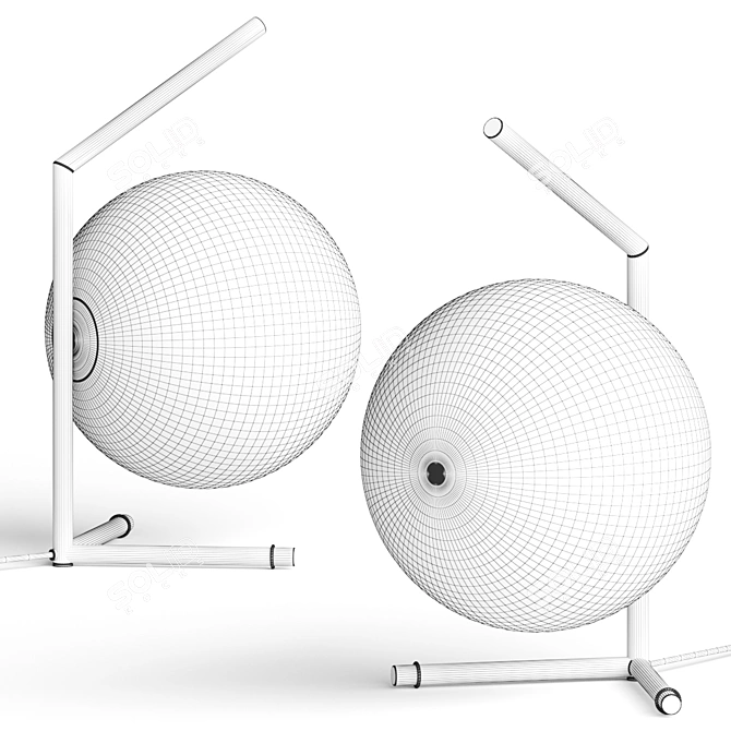 Cosmo Cricket Table Lamp: Modern and Elegant 3D model image 2