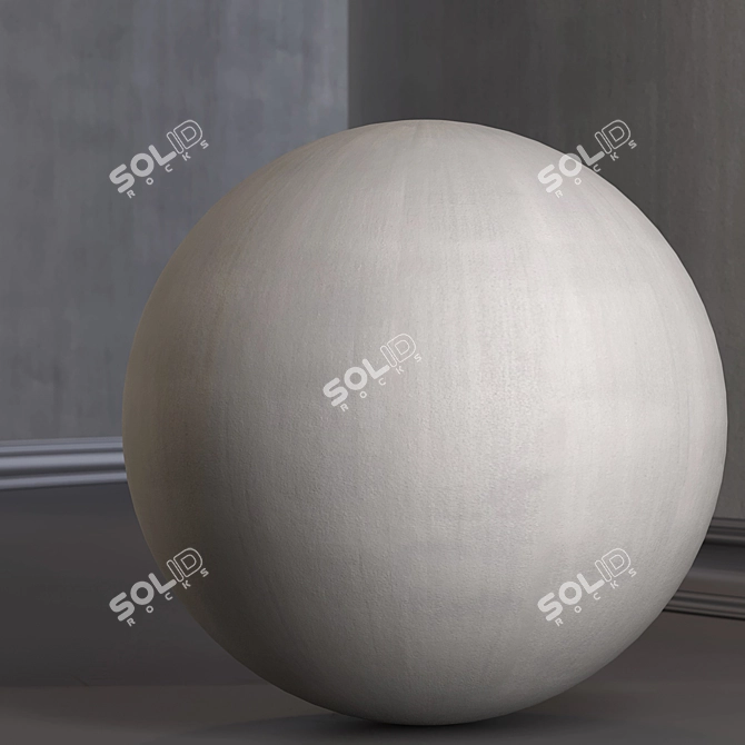 High-Quality Concrete Material 3D model image 3