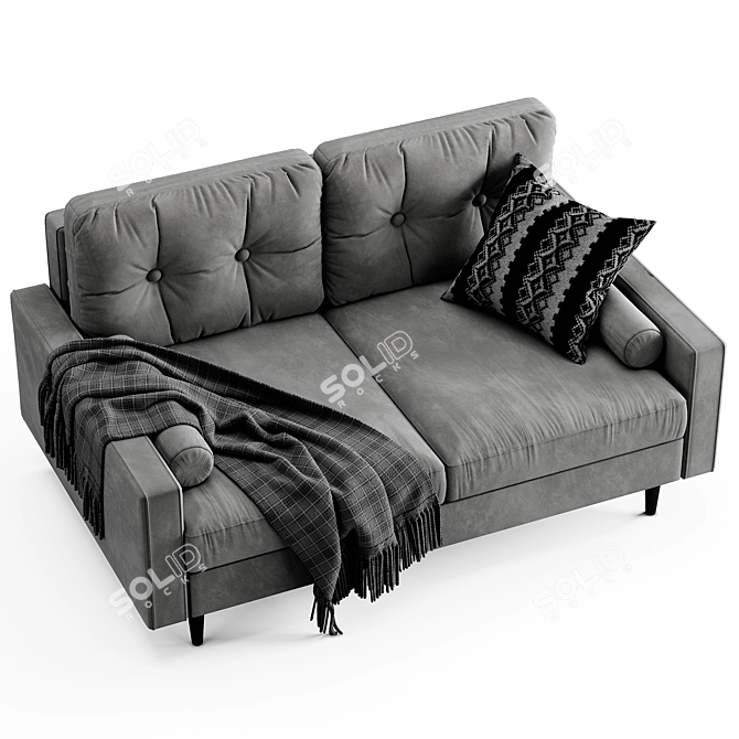 Modern Deans Sofa 3D model image 5