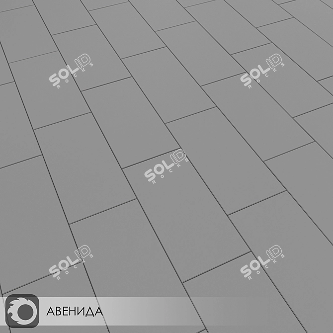 Avenida Ceramic Tiles - Sleek and Stylish 3D model image 3