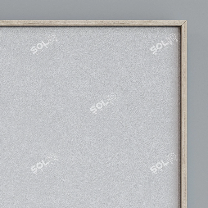 Modern Abstract Square Picture Frame Set 3D model image 6