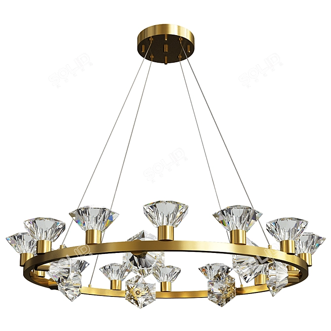 Kendra_CH: Contemporary Design Lamp 3D model image 1