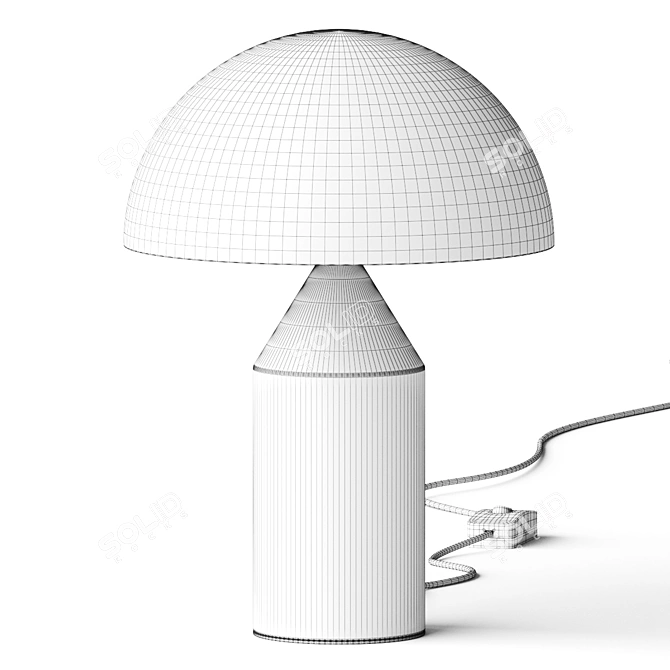 Glowtastic Fungo Lamp 3D model image 2