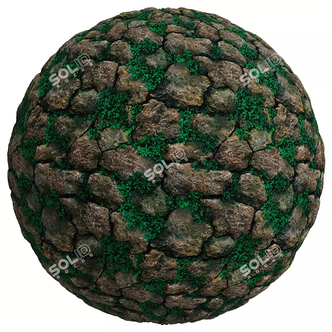 Seamless Stone Overlay FB268 3D model image 2