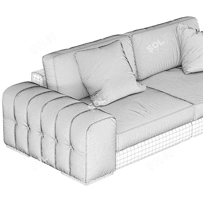 Premium LIFE TIME Sofa 3D model image 5