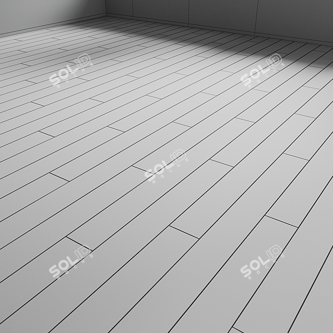 Woodco Wood Floor Set 3D model image 9