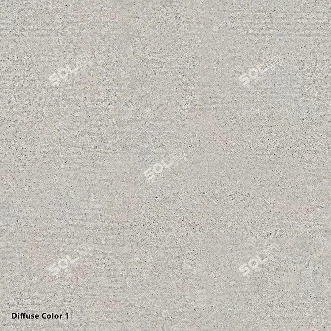 Seamless Concrete Material 8K No 39 3D model image 4