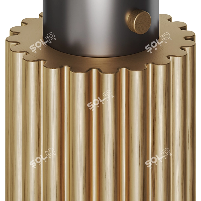 Lustrin Ceiling Light: Modern and Stylish Illumination 3D model image 3