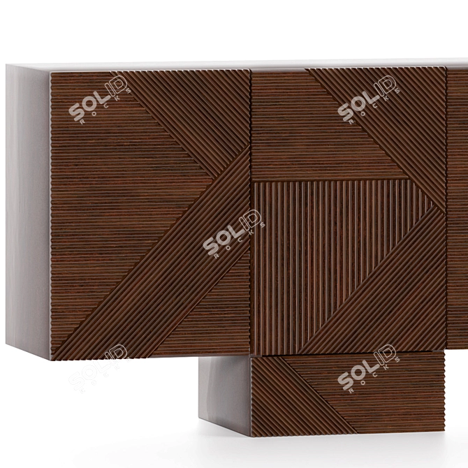 Linear Charm MA20 Chest of Drawers 3D model image 2