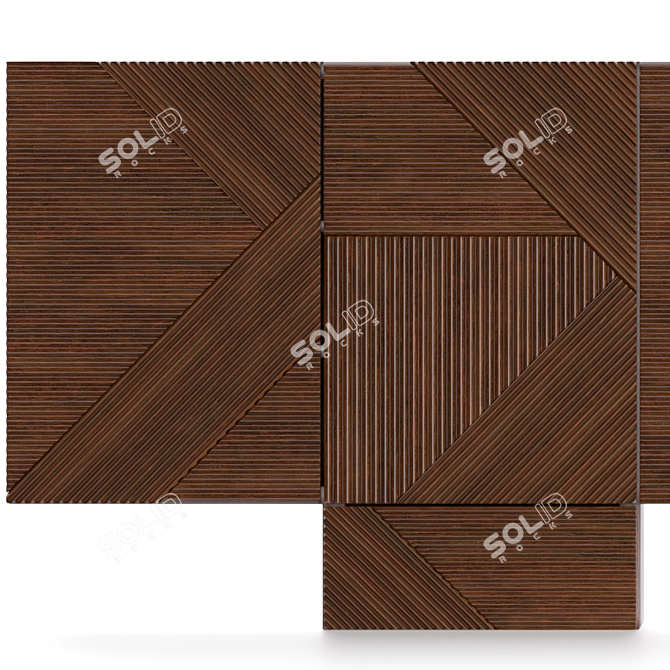 Linear Charm MA20 Chest of Drawers 3D model image 3