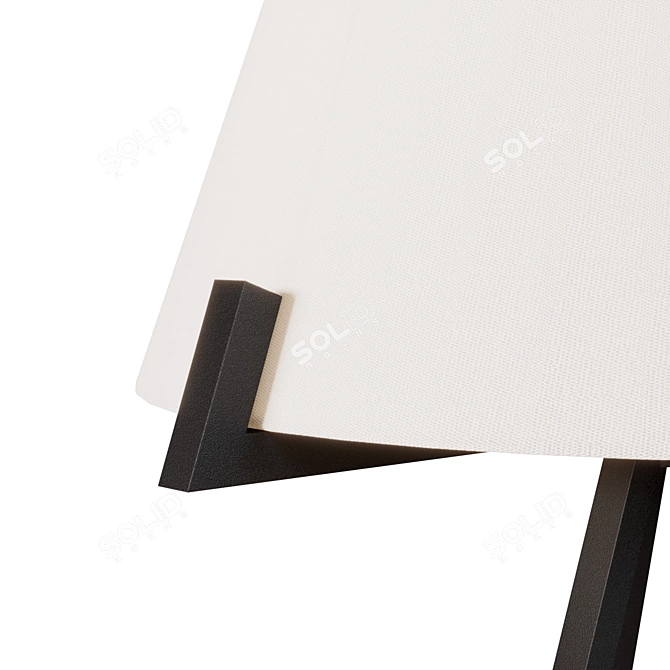 Modern Brass Table Lamps 3D model image 5