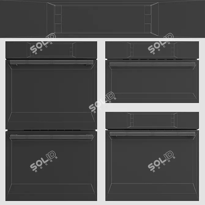 Bosch 800 Series Ovens 3D model image 4