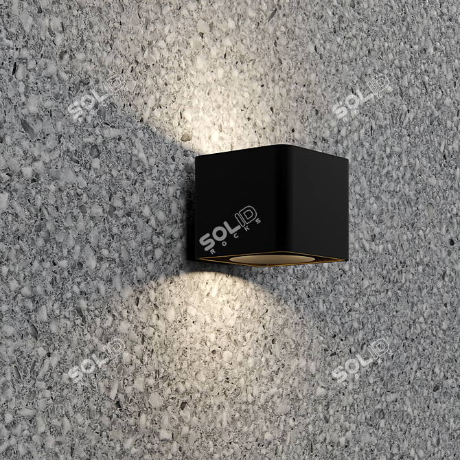 Euval Terrazzo PBR Seamless Material 3D model image 2