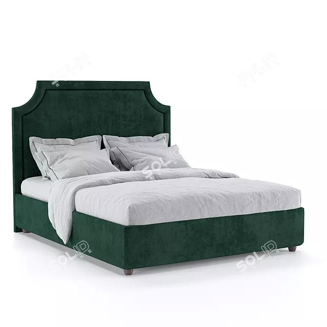 Sofas Line Bed: The Epitome of Grace 3D model image 3