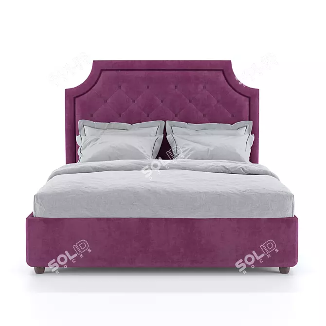 Sofas Line Bed 3D model image 1