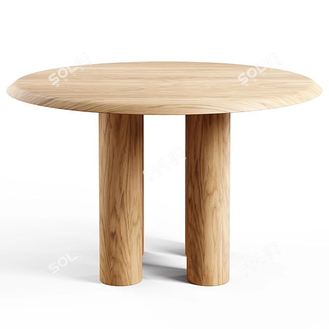 Fredericia Islets Table Set: Versatile and Elegant Furniture Solution 3D model image 3