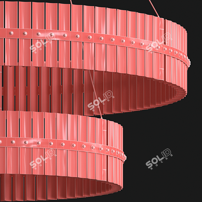 Contemporary Novel Combo Pendant Lights 3D model image 2