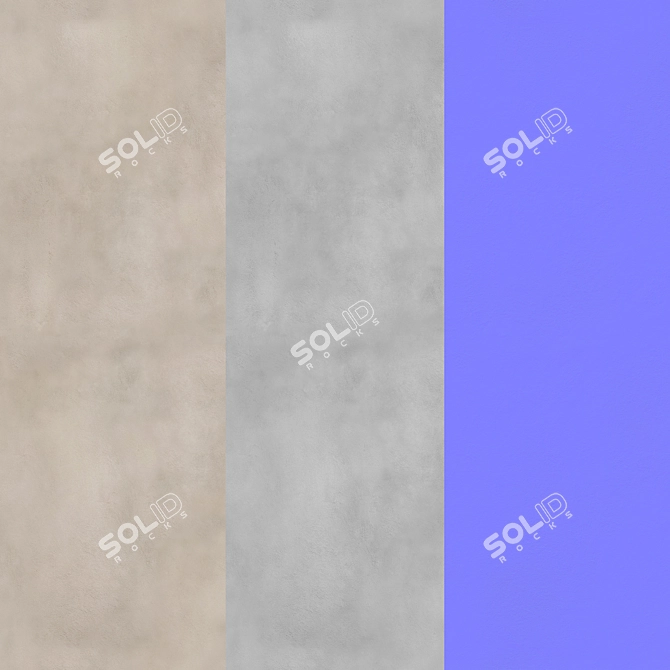 Title: Premium Decorative Plaster Kit 3D model image 7