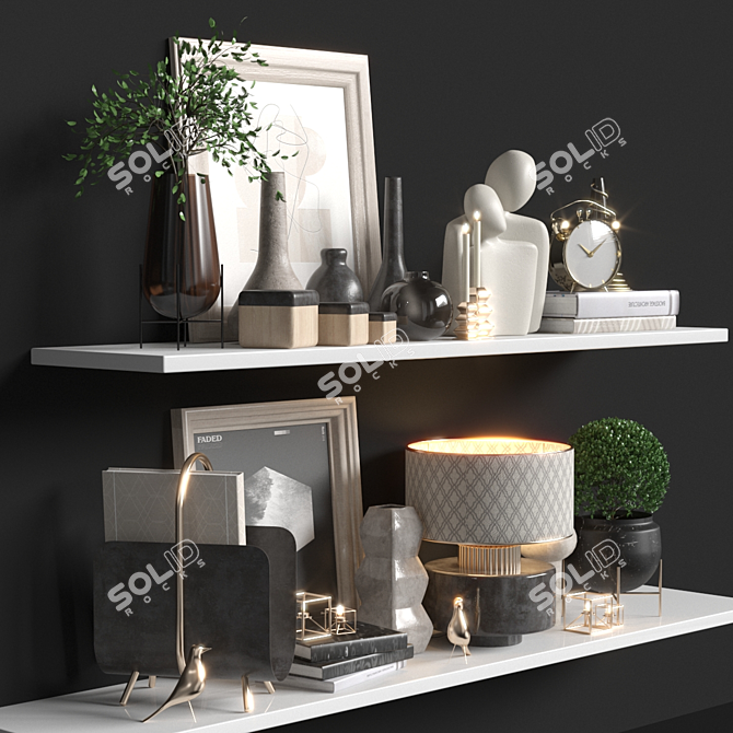 Versatile Decor Set 3D Max 3D model image 4