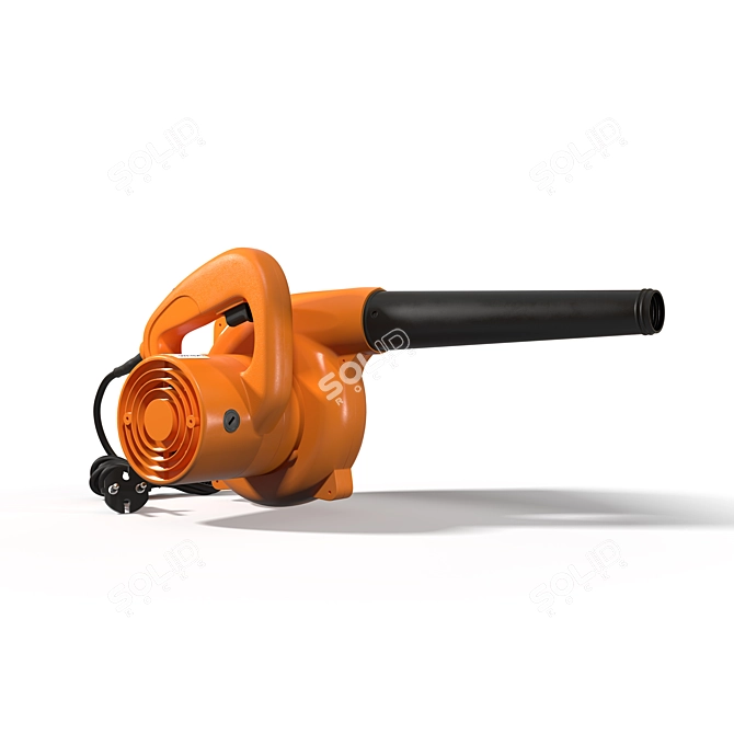Durable DEKO Blower-Vacuum: Efficient Cleaning Power 3D model image 2