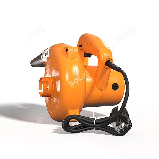Durable DEKO Blower-Vacuum: Efficient Cleaning Power 3D model image 3