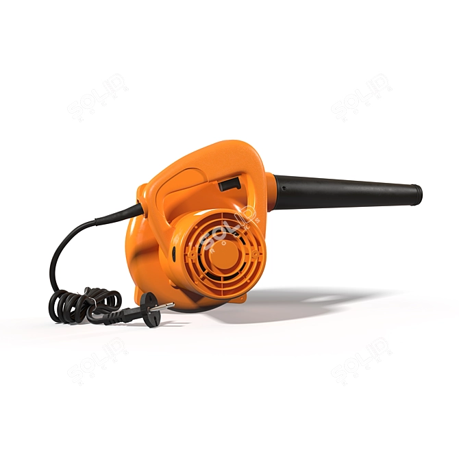 Durable DEKO Blower-Vacuum: Efficient Cleaning Power 3D model image 4
